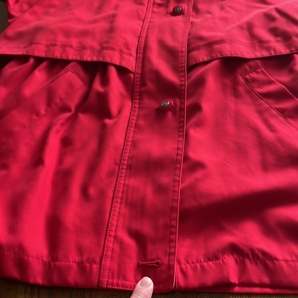 Vintage Forecaster Sport Women’s Coat Red Size Medium Zipper and Buttoned hood - Picture 13 of 16